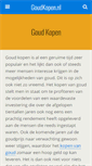 Mobile Screenshot of goudkopen.nl